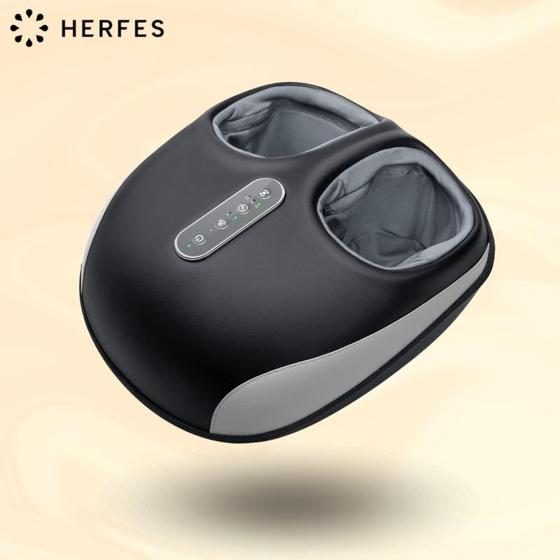 Heated Foot Massager with Deep Tissue Kneading Therapy & Air Compression, Promotes Blood Circulation, Foot Comfort, Adjustable Settings for Sensitive Feet, Tiktokshopholidayhaul Christmasgift White Elephant Gift